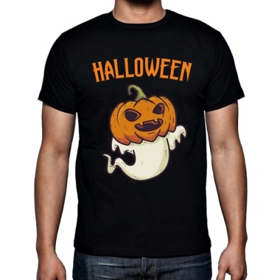 Мъжка тениска HALLOWEEN -  Spooky Pumpkin 